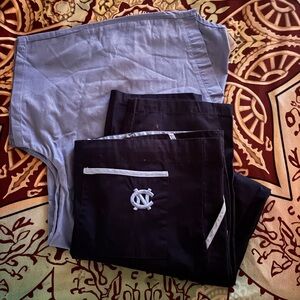 Barco Uniforms Slate and Ebony Fabric Scrubs